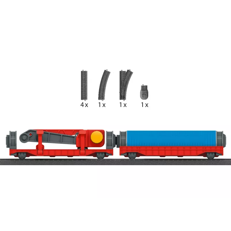Märklin World 44347 H0 set di ampliamento Carico con carro gru