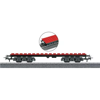 Märklin 44734 H0 carro modulare, nero/rosso