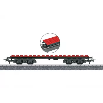 Märklin 44734 H0 carro modulare, nero/rosso