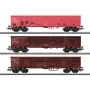 Märklin 047188 H0 carro a ritti con carico di legname, epoca IV DB, 3 conduttori AC