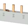SIEMENS sbarra collettrice a pettine 4x3 fasi 5ST3645, 12 moduli, 63 A, 400 V, 10 mm², completamente isolata