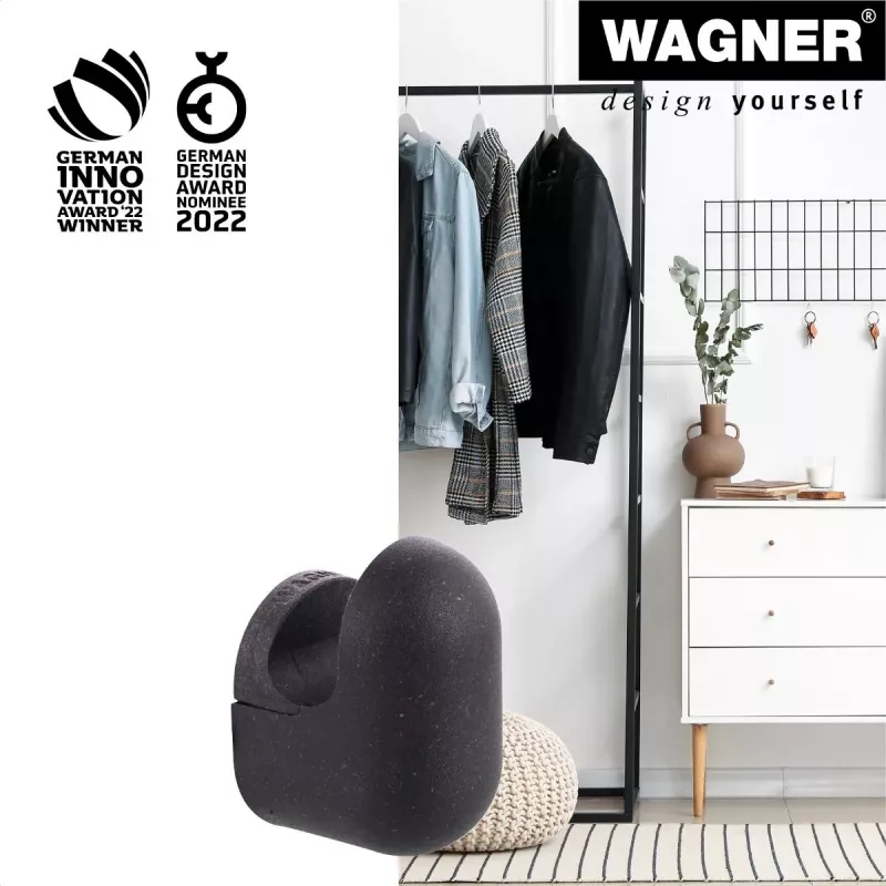 Wagner design yourself PILL appendiabiti nero 1 pezzo (WH 0401) 17040121