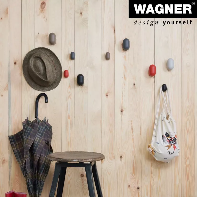Wagner design yourself PILL appendiabiti nero 1 pezzo (WH 0401) 17040121