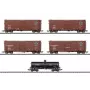Märklin 045667 H0 AC Southern Pacific set di 5 carri merci USA