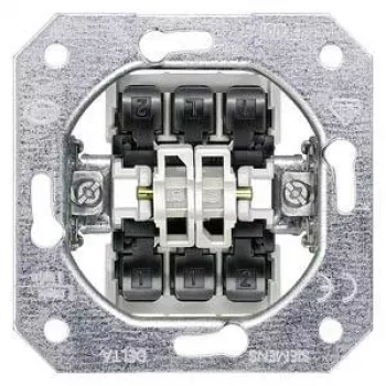 Siemens DELTA interruttore per veneziana/tapparella 5TA21180KK, bianco polare