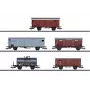 Märklin 46575 H0 BLS Ae 6/8 set di 5 carri merci