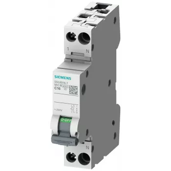 Siemens SENTRON 5SL6010-6 interruttore automatico magnetotermico, 1P+N, C10, 230V, 6kA