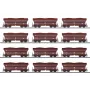 Märklin 46670 H0 set di 12 carri merci Falder NS 182 delle DB AG
