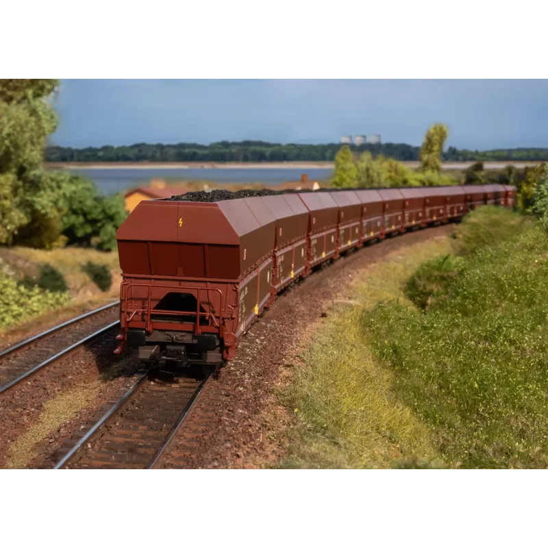 Märklin 46670 H0 set di 12 carri merci Falder NS 182 delle DB AG
