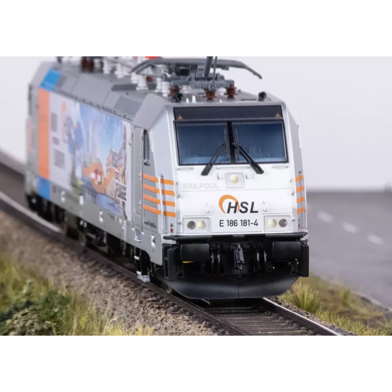 Märklin 38803 H0 locomotiva elettrica BR 186 delle HSL Logistik