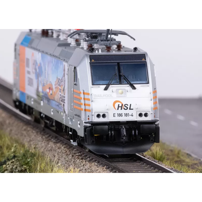 Märklin 38803 H0 locomotiva elettrica BR 186 delle HSL Logistik