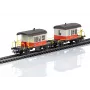 Märklin 46850 H0 SBB set di carri a pareti scorrevoli Sputnik, 2 carri