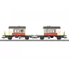Märklin 46850 H0 SBB set di carri a pareti scorrevoli Sputnik, 2 carri
