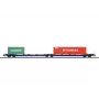 Märklin 47474 Sdggmrss carro a doppia tasca H0 scala 1:87 blu cobalto 393 mm