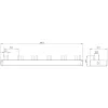 SIEMENS 5ST36760 barra collettrice a pettine 10mm² 1P+N 12 moduli, 6 AFDD + 6 componenti