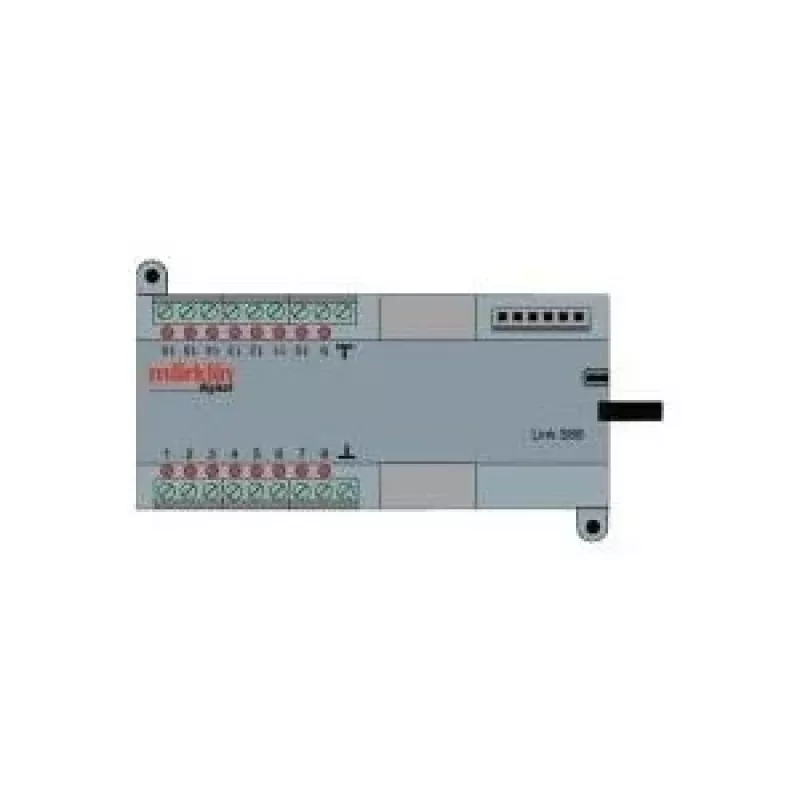 Märklin Link s 88 decoder digitale secondo DCC, verde/bianco 60883