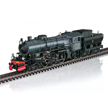 Märklin 39490 H0 locomotiva a vapore per treni rapidi bavarese S 3/6, numero di esercizio 18 490, AC digitale con suono e fumo