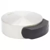 Wagner Design Yourself EH 5111 fermaporta a pavimento, zama con anello in gomma, nichel satinato, diametro 50 mm (15511111)
