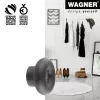 Wagner Design Yourself DOT appendiabiti GH 0202, 1 gancio, nero 17020221