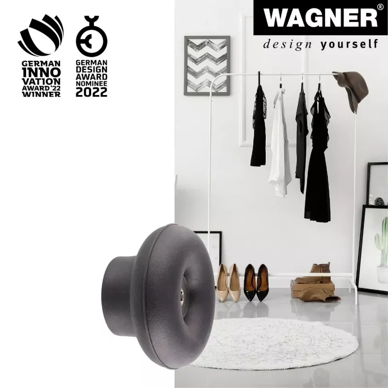 Wagner Design Yourself DOT appendiabiti GH 0202, 1 gancio, nero 17020221