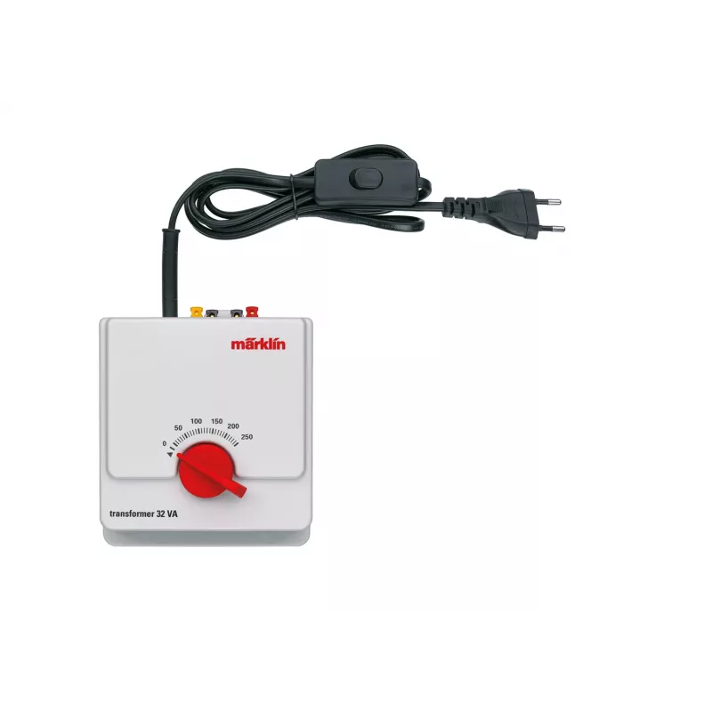 Märklin 66471 trasformatore per modellismo ferroviario 230 V 32 VA per H0 3 rotaie AC