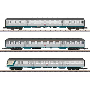 Märklin 087183 Z scala set di carrozze Karlsruher Kopf DB A