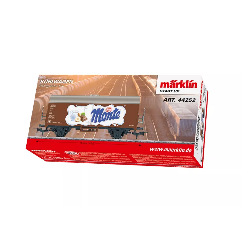 Märklin 44252 H0 carro merci coperto Gms 30, epoca III, DB, marrone