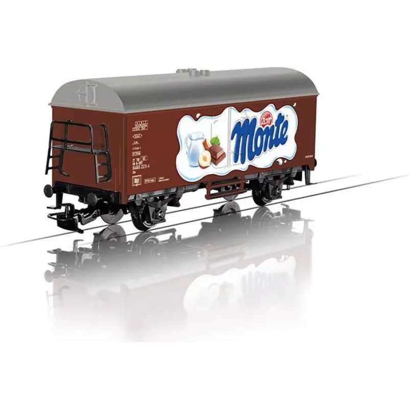 Märklin 44252 H0 carro merci coperto Gms 30, epoca III, DB, marrone