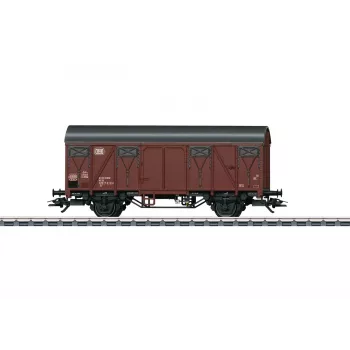 Märklin 44500 H0 carro merci coperto con plataforma frenatore, DB, epoca IV