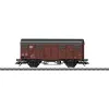 Märklin 44500 H0 carro merci coperto con plataforma frenatore, DB, epoca IV