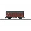 Märklin 44500 H0 carro merci coperto con plataforma frenatore, DB, epoca IV