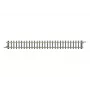 Märklin Z scala binario dritto di compensazione 8506 (110 mm, alpacca)