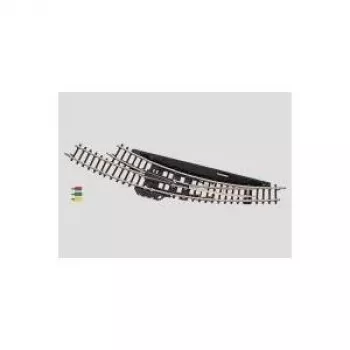 Märklin Z-Gauge scambio curvo elettromagnetico destro - nero/giallo (8569)