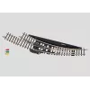 Märklin Z-Gauge scambio curvo elettromagnetico destro - nero/giallo (8569)