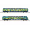 Märklin 87307 Z set carrozze a due piani Touristik 2 DB AG (1:220, 2 carrozze)