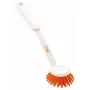 Haug Bürsten spazzola per piatti Anti-Bac, bianco/arancione, plastica 15806