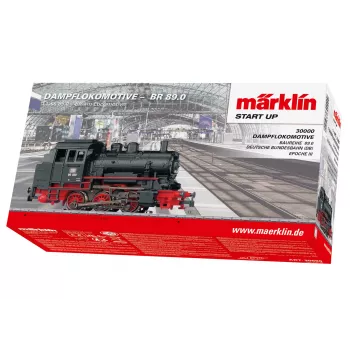 Märklin 30000 locomotiva a vapore con serbatoio BR 89.0 epoca III AC a 3 conduttori H0
