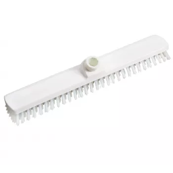 Haug Bürsten spazzolone per pavimenti, plastica bianca, larghezza 400 mm (8890)