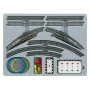 Märklin 08192 confezione binario doppio T1 - scartamento Z (1:220) set di ampliamento binari