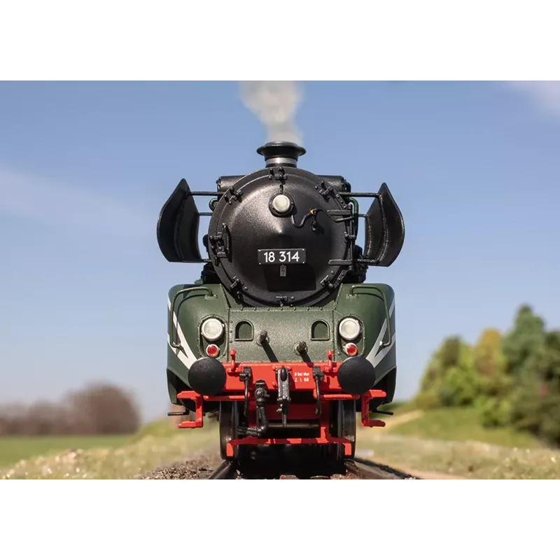 Märklin 39029 locomotiva a vapore BR 18 314 a nafta delle DR H0