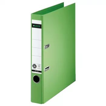 LEITZ raccoglitore ad anelli 180° A4 50 mm verde chiaro cartone 1008-00-50
