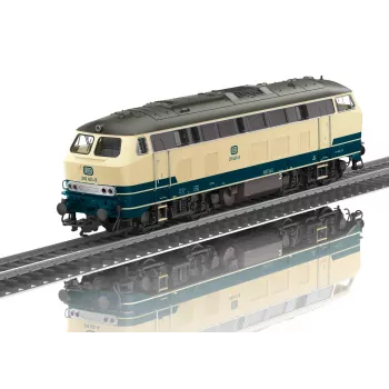 Märklin 39215 locomotiva diesel serie 218 DB blu oceano mfx+ suono e LED H0