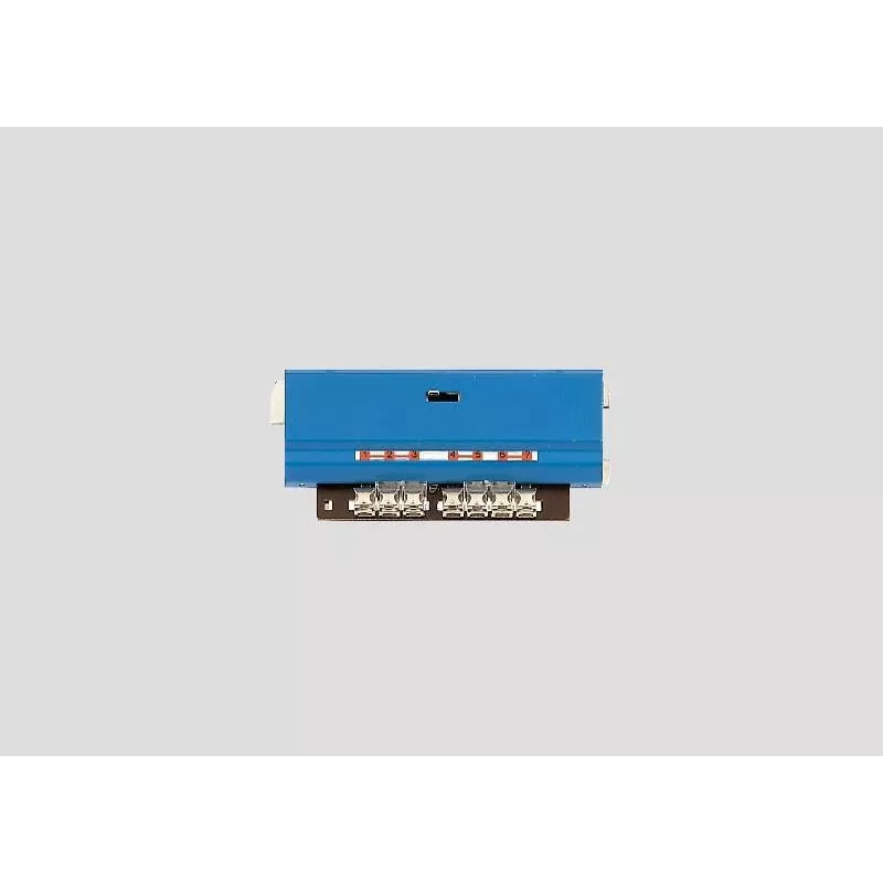 Märklin interruttore universale - decoder digitale DCC per accessori modellismo ferroviario - 4 uscite - blu (8945)