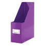 LEITZ Click & Store WOW portariviste A4, cartone rigido viola con film in PP, montaggio a scatto, 1 pezzo (6047-00-62)