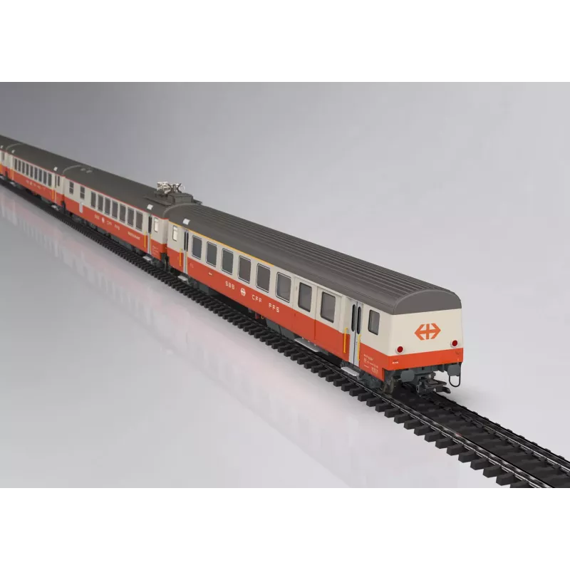 Märklin 42190 H0 set 4 carrozze Swiss Express carrozze viaggiatori SBB