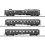 Märklin 42490 H0 Set di 3 carrozze passeggeri per treno espresso PwPost4ü-28 della DRG