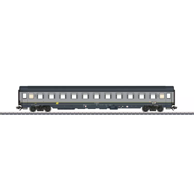 Märklin 42924 H0 carrozza viaggiatori Bz delle FS, 2ª classe, epoca IV