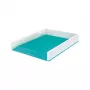 LEITZ WOW Duo Colour vassoio portadocumenti A4 azzurro ghiaccio/bianco 5361-10-51