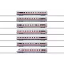 Märklin 042930 set di 7 carrozze treno alta velocità ICE H0, DB AG, scala 1:87