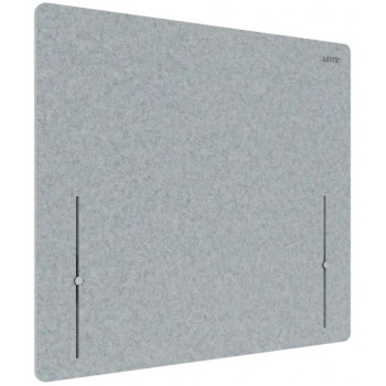 LEITZ Cosy pannello fonoassorbente da scrivania grigio chiaro 80 x 70 cm 61230085